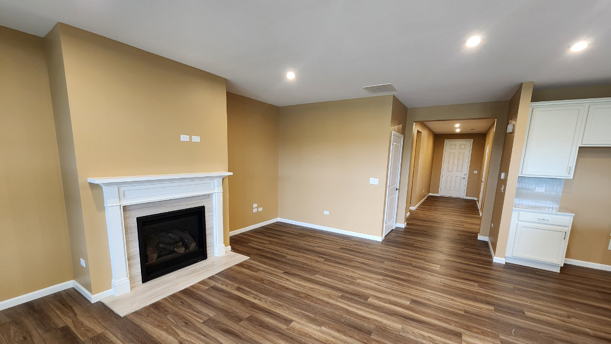 freshly painted new home construction interior 2